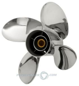 PowerTech! PFO4 Stainless Propeller Mercury