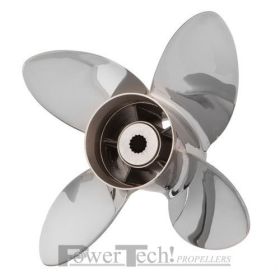 Powertech! HSF4 Stainless Propeller Yamaha