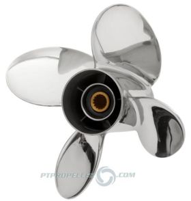 PowerTech! PTR4 Stainless Propeller Suzuki