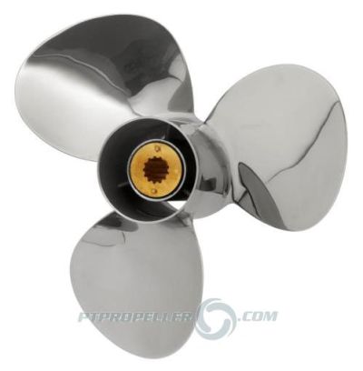 PowerTech! WBA3 Stainless Propeller Suzuki PowerTech! WBA3 Stainless Propeller Suzuki