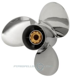 PowerTech! WBX3 Stainless Propeller Suzuki